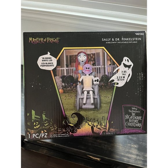 Disney Holiday 222 Gemmy Nightmare Before Christmas Dr Finkelstein